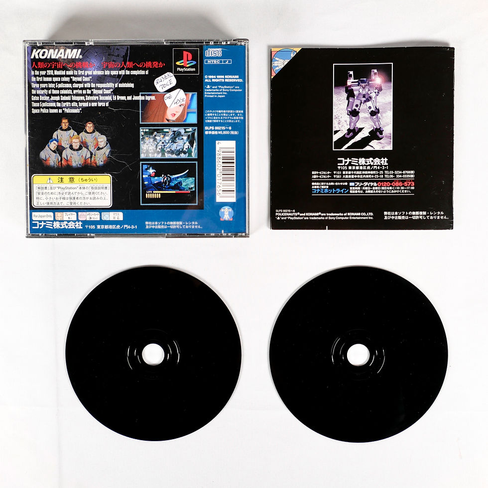 Miniature : POLICENAUTS Hideo Kojima Sony Playstation 1 PS1 Jap Japan