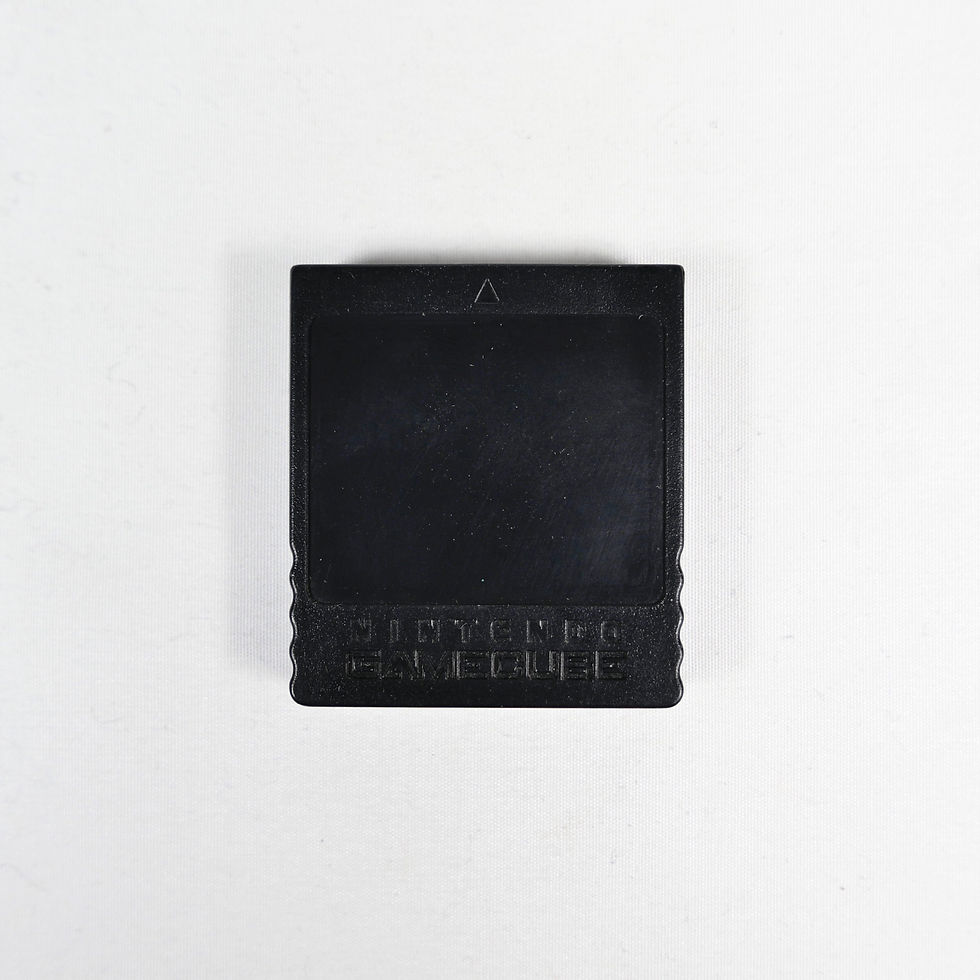 Carte Mémoire Memory Card Nintendo Gamecube GC Officiel DOL-014 251 Blocs Jap 27