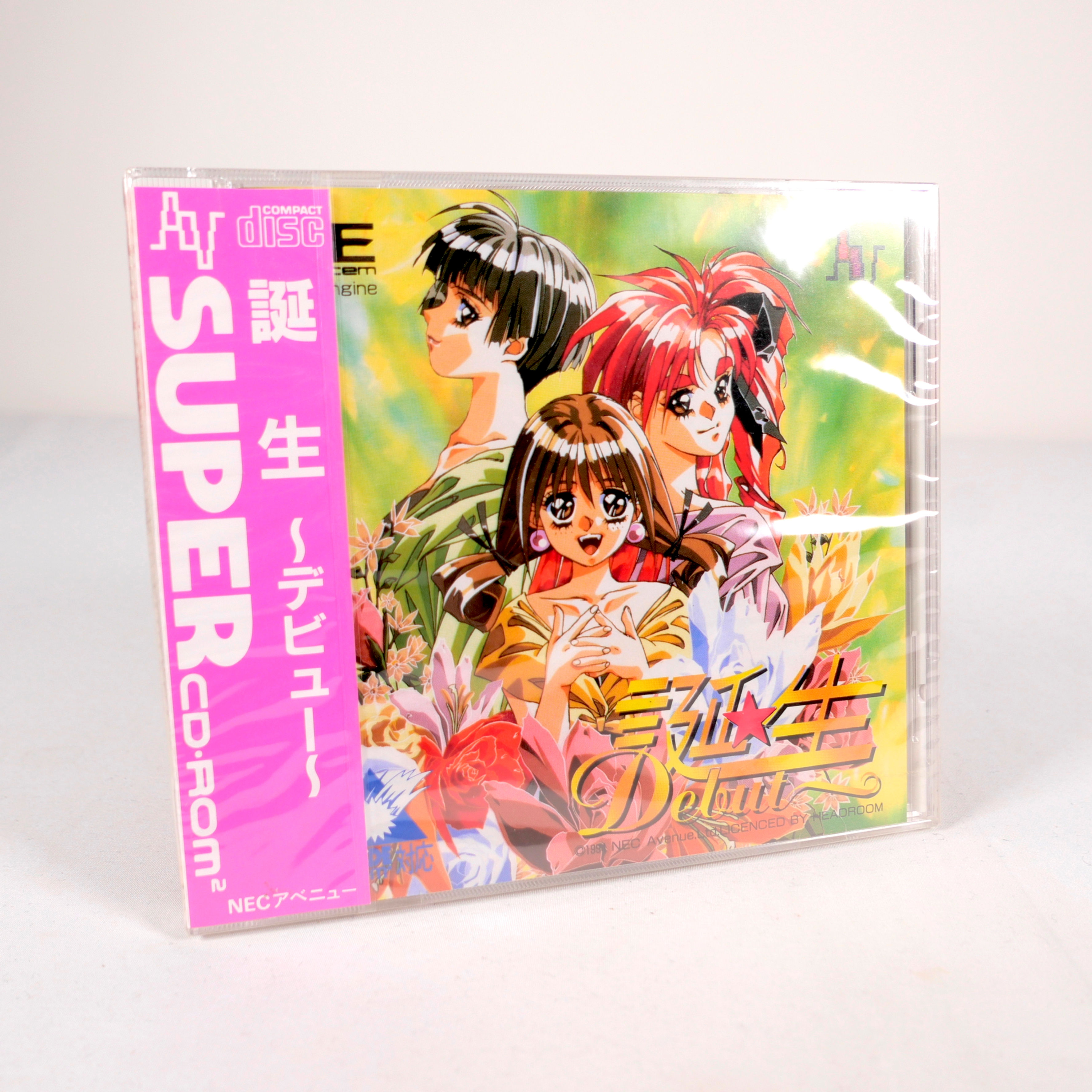 TANJOU DEBUT Nec PC Engine Super Cd-Rom Jap Japan