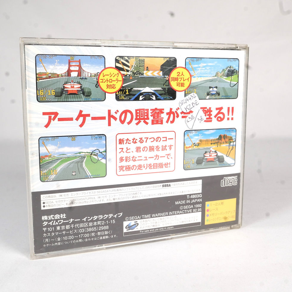 Miniature : VIRTUA RACING V.R Sega Saturn Jap Japan