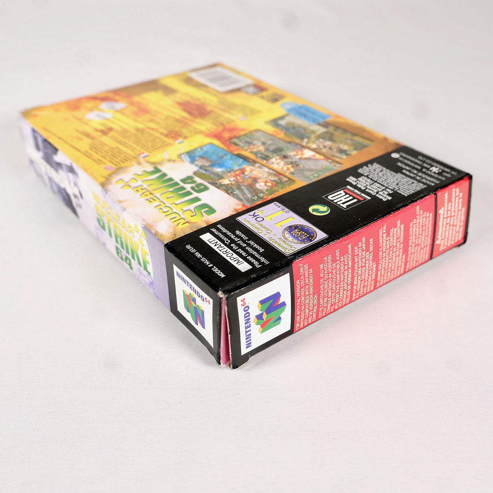 Miniature : NUCLEAR STRIKE 64 Nintendo 64 N64 Eur