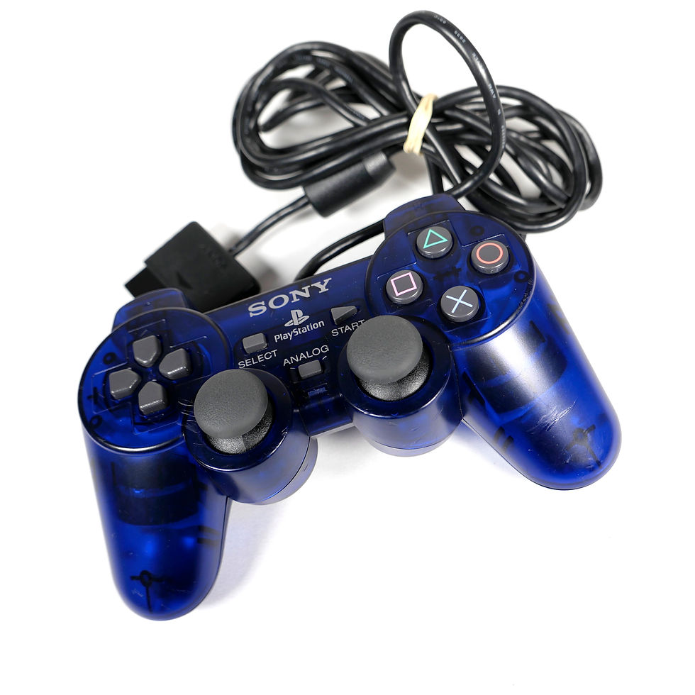 Manette Pad Controller Sony Playstation 2 PS2 Officiel SCPH-10010 Midnight Blue