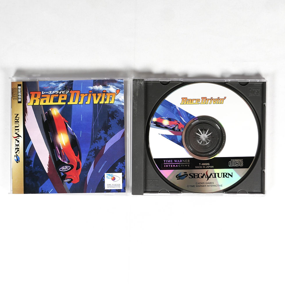 Miniature : RACE DRIVIN Sega Saturn Jap Japan