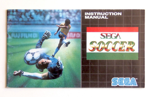 Notice / Manuel D'Instructions SEGA Soccer - Pour Mega Drive - Bon État