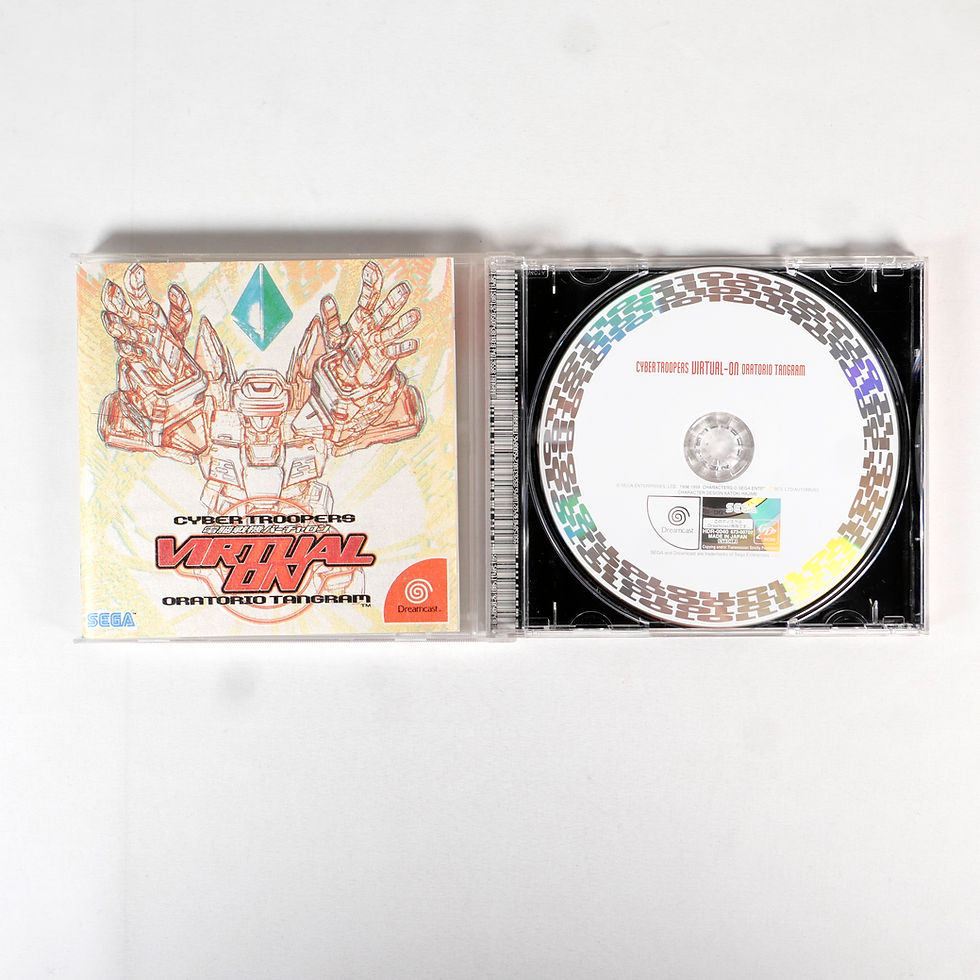Miniature : CYBER TROOPERS VIRTUAL ON Orotorio Tangram Sega Dreamcast Jap Japan 2