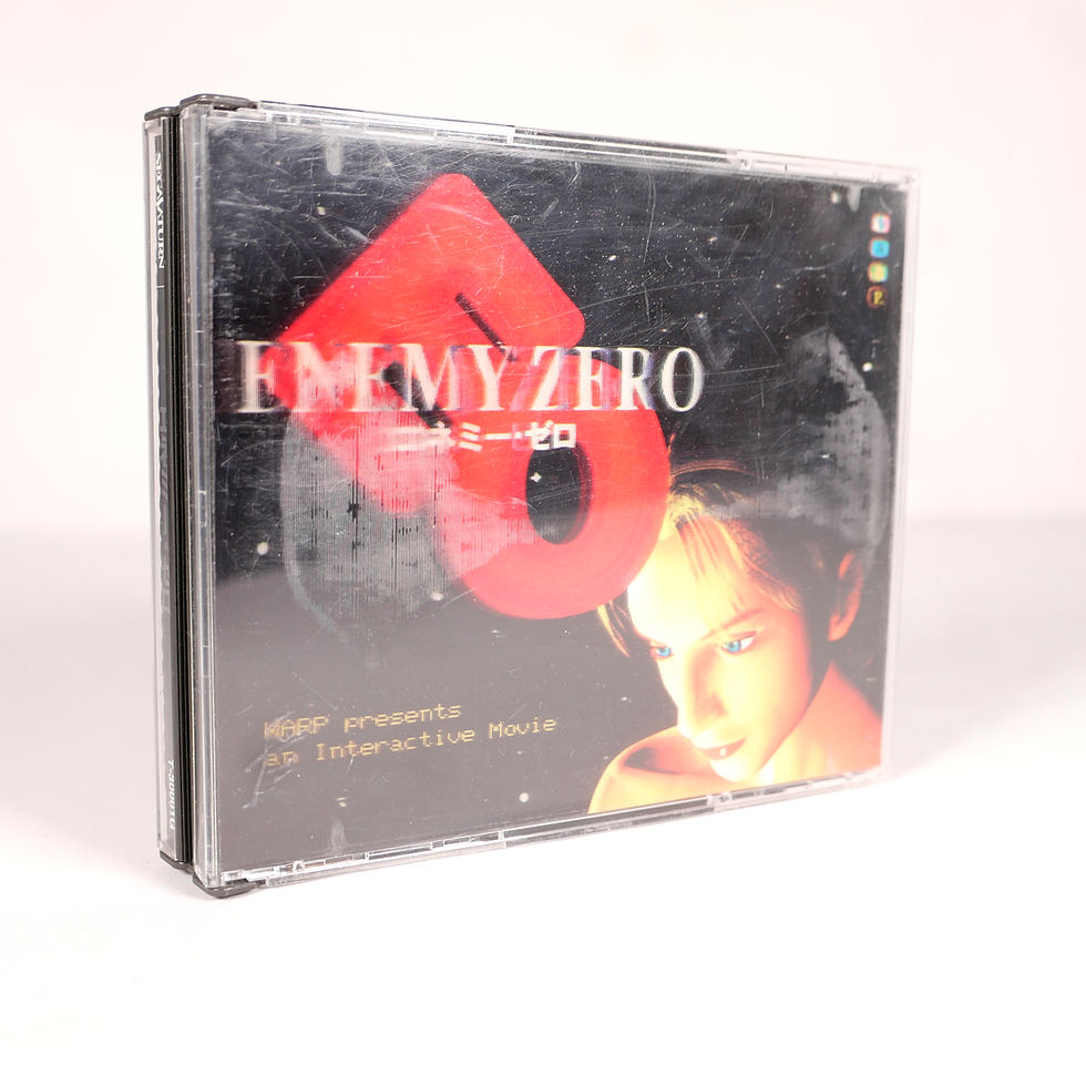 Miniature : ENEMY ZERO Sega Saturn Hologramme Reg Jap Japan