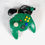 Miniature : Manette Pad Controller Nintendo 64 N64 Hori Pad Mini Green