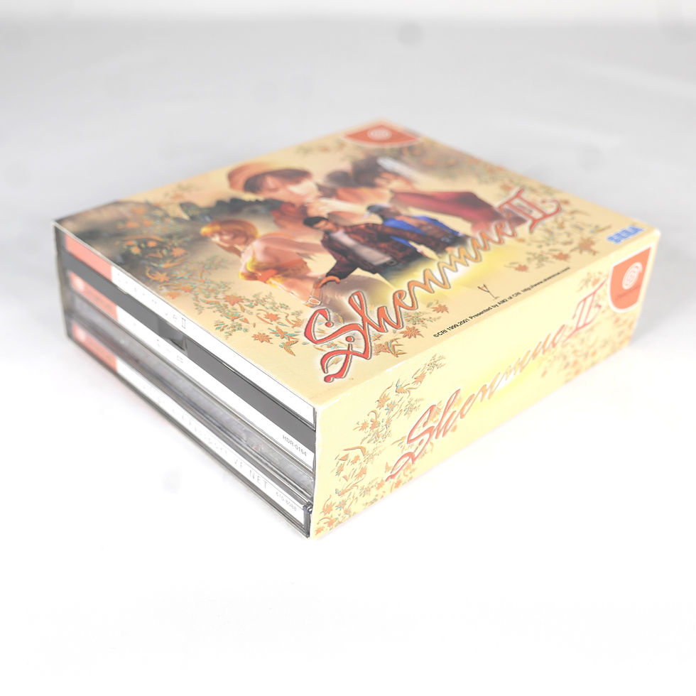 Miniature : SHENMUE II 2 Sega Dreamcast Limited Edition Spine Flyer Cd Reg Jap Japan