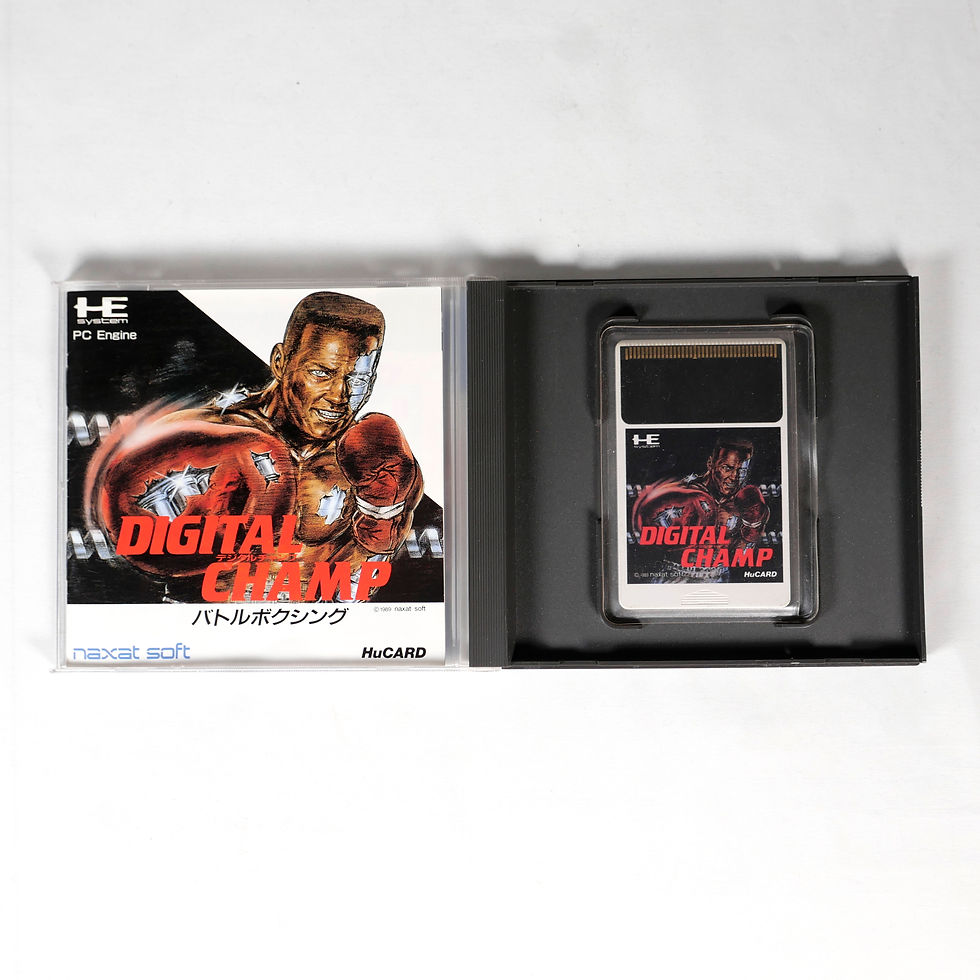 Miniature : DIGITAL CHAMP Battle Boxing Nec PC Engine Hu-Card Jap Japan