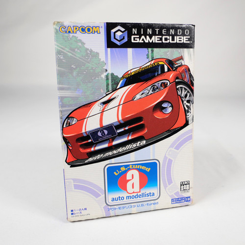 AUTO MODELLISTA U.S. Tuned Nintendo Gamecube GC Jap Japan