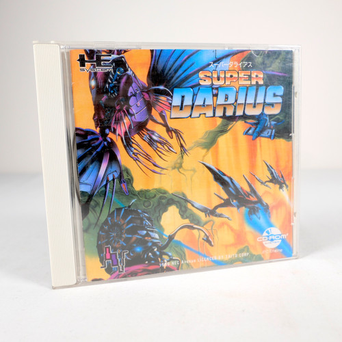 Jeu PC Engine Super Darius CD-ROM - Rétro Gaming Turbografx-16 En Bon état