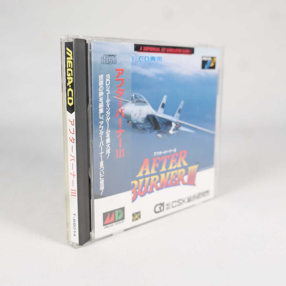 Miniature : AFTER BURNER III 3 Sega Mega CD MCD Spine Reg Jap Japan