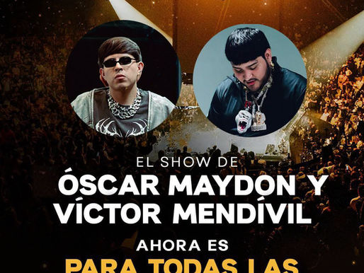 ¡OSCAR MAYDON Y VÍCTOR MENDÍVIL JUNTOS PARA ENCENDER EL PALENQUE DE TIJUANA!