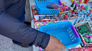 *Decomisa Gobierno Municipal más de 46 kilogramos de pirotecnia durante operativos en las nueve delegaciones*