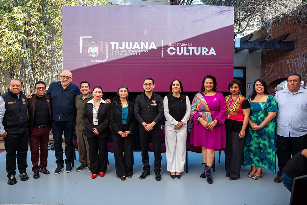 Tijuana apuesta por la cultura: Ayuntamiento anuncia proyectos y respaldo a artistas. 