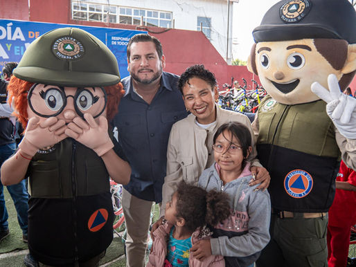 ¡Fiesta inclusiva en Tijuana! Burgueño celebra a la niñez con entrega de 466 regalos entre bicicletas y scooters