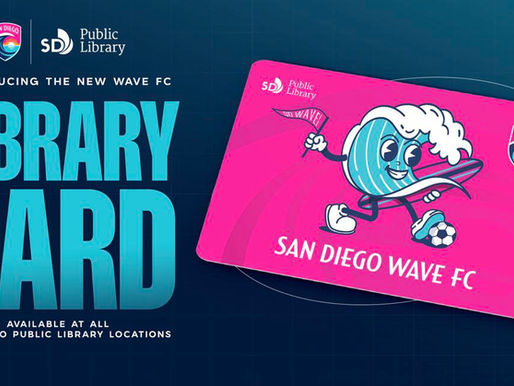Gol a la lectura! San Diego Wave FC se une a la Semana Nacional de Bibliotecas”