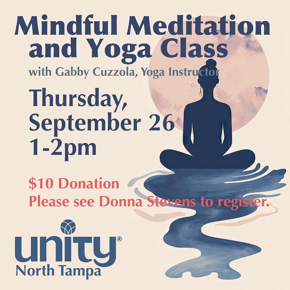 Mindful Meditation and Yoga Class