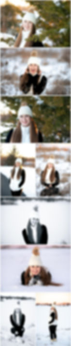 Beauty in the snowy field.