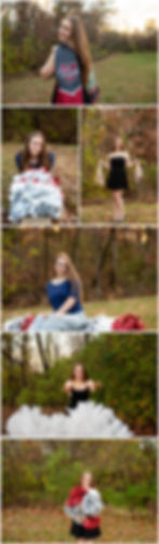 She also was part of the dance team at her high school so we had to include some photos with her poms.