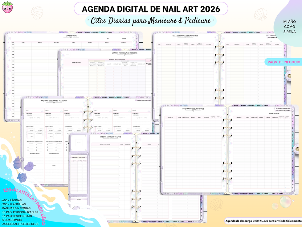 Miniatura: 2026 Mi Año Como Sirena | Manicure | Español