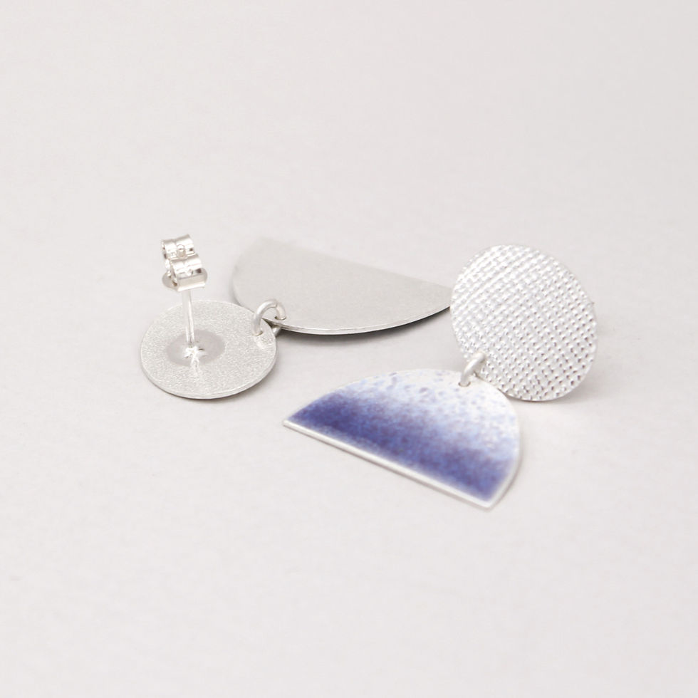 Thumbnail: Violet Blue Stud Drops Back