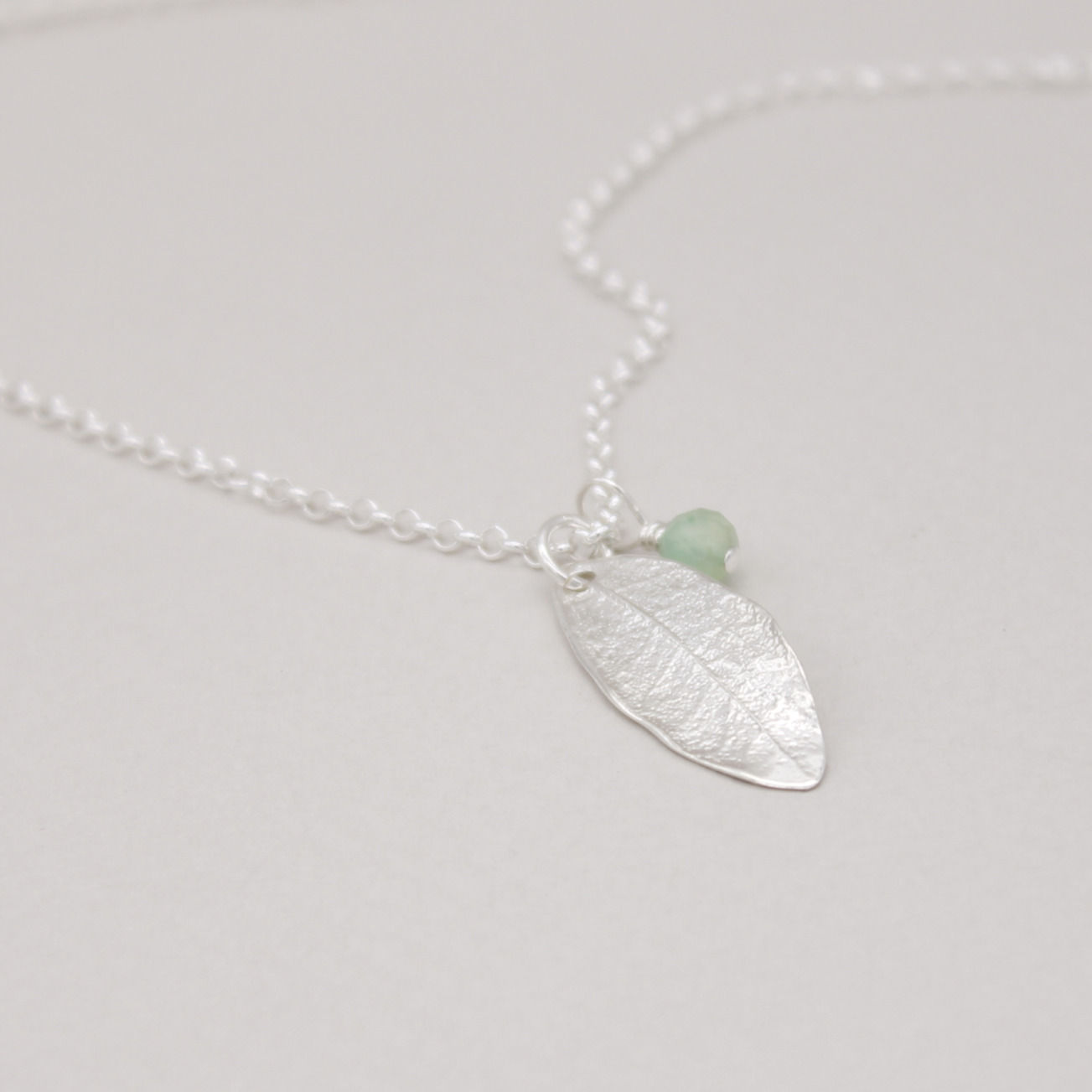Mini Leaf Necklace