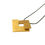 Thumbnail: Geom Flat Pendant, Gold Vermeil