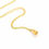 Thumbnail: Cowrie Necklace, Yellow Gold