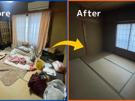 【高石市】2LDK 部分撤去の遺品整理