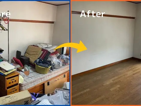 【堺市北区】3LDK 部分撤去の生前・遺品整理