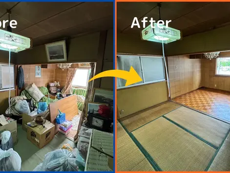 【和泉市】5LDK 全撤去の遺品整理