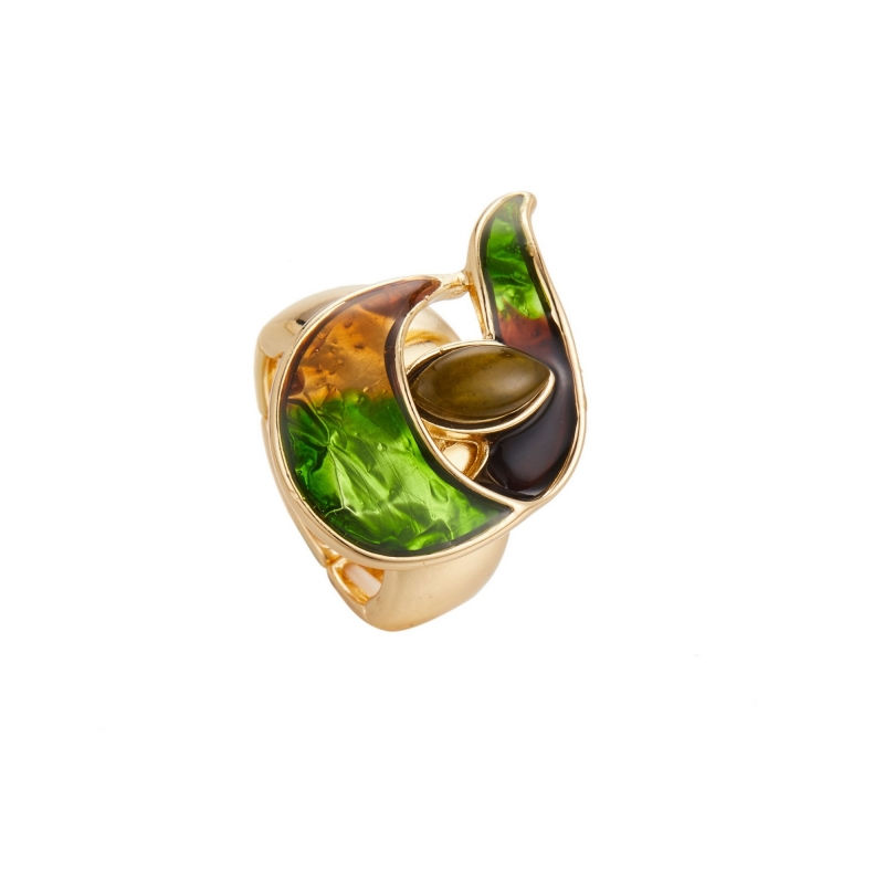 Bague Damissa - Verte