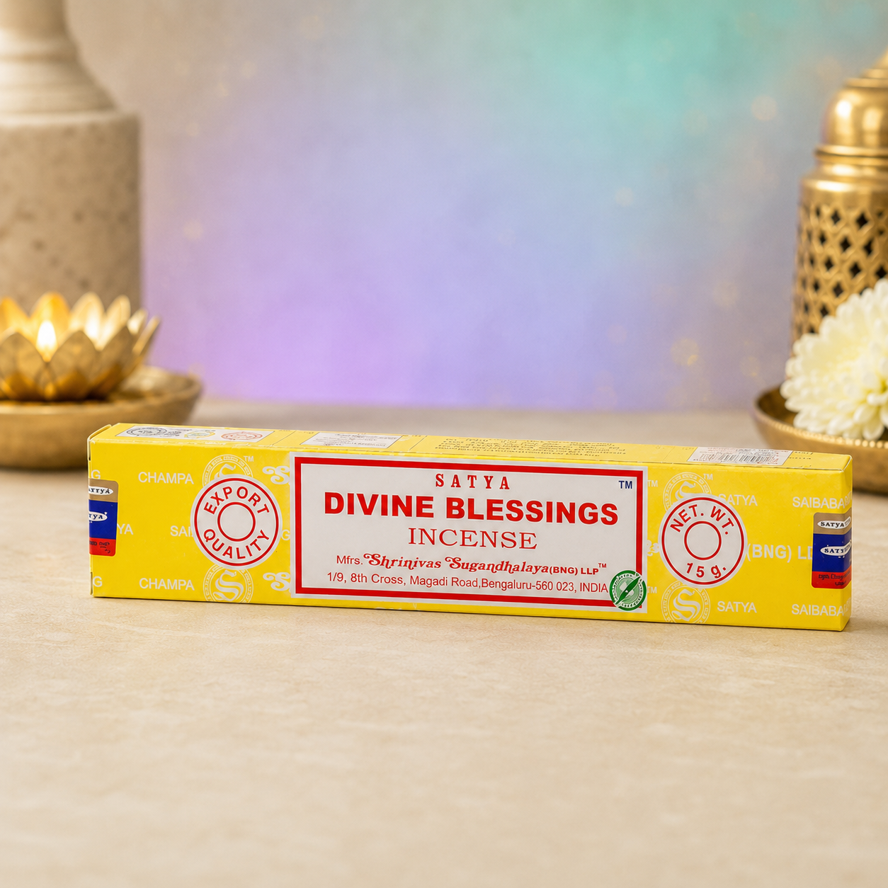 Divine Blessings Hand-Rolled Incense Sticks – 15g