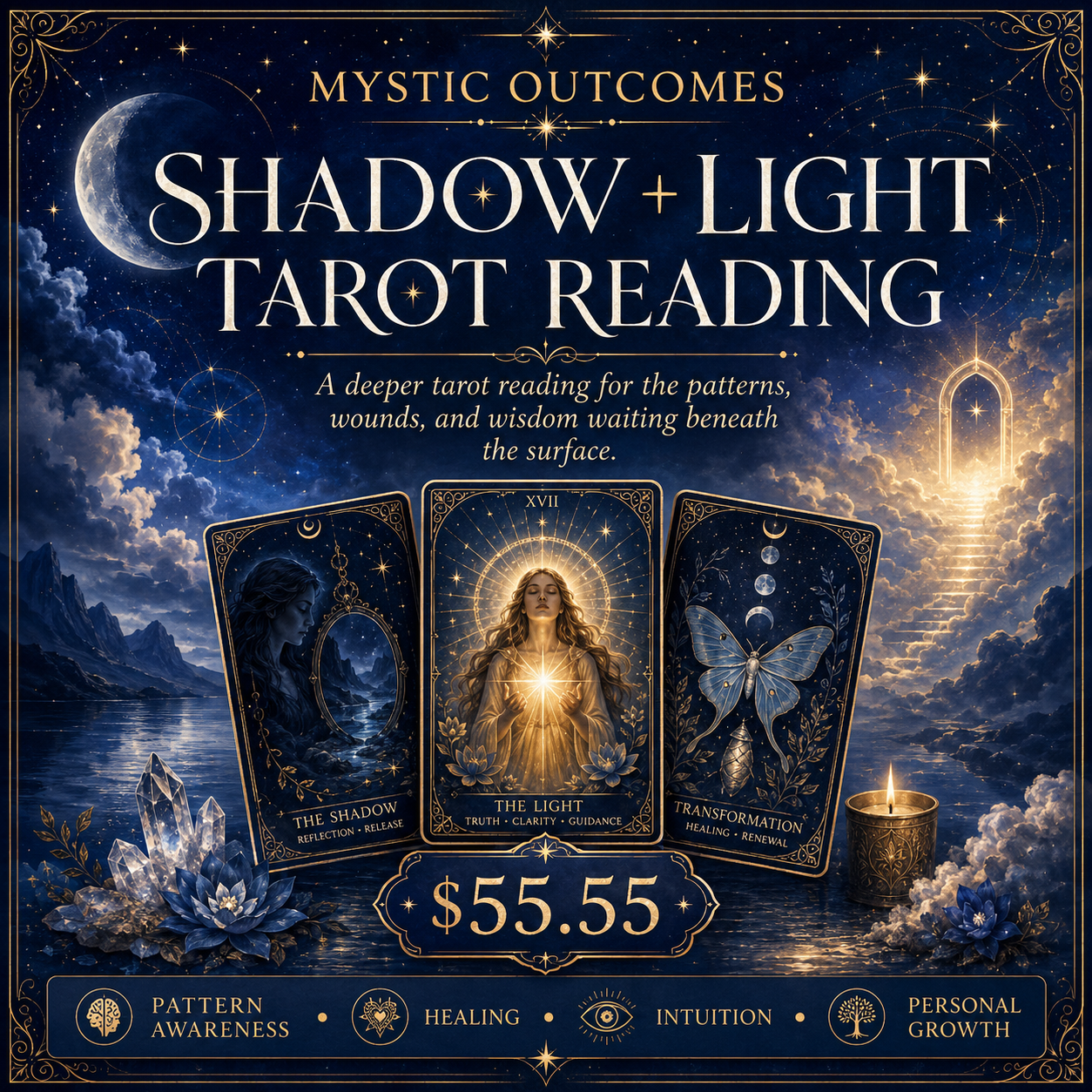 Shadow + Light Tarot Reading