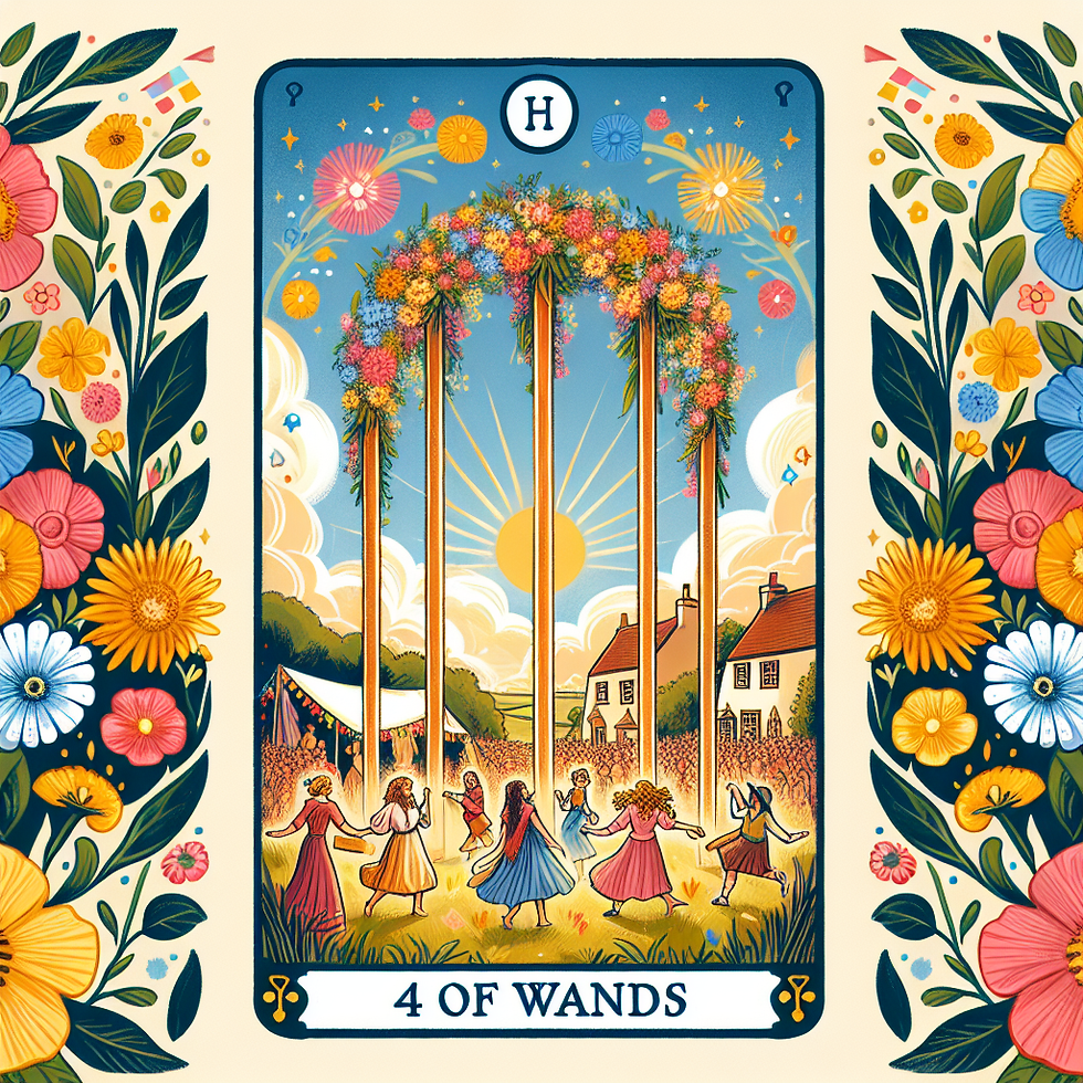 4 of Wands