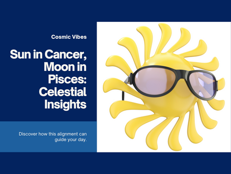 💎 Sun in Cancer Moon in Pisces: Diamond Zodiac Insight 💎