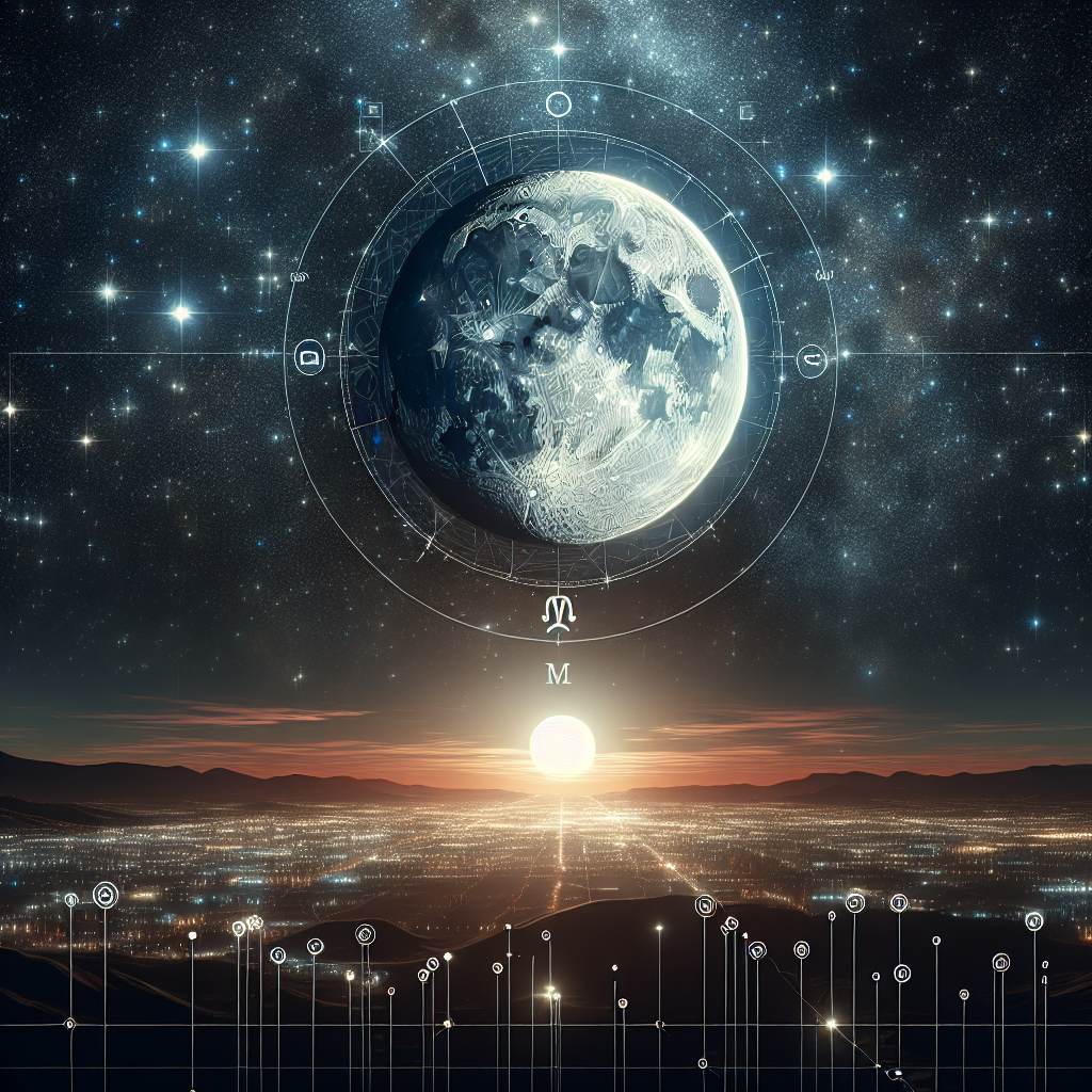 Vibrant New Moon Image