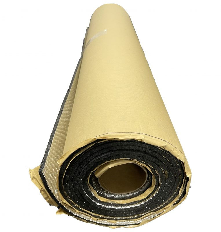 Thumbnail: Camper Van Aluminium Self Adhesive Insulation Floor Roof Sound Proof 10mm Thick