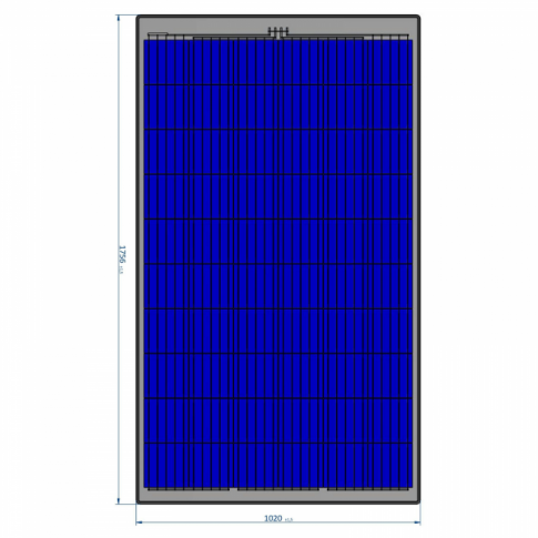 Thumbnail: 300w semi-flexible solar panel