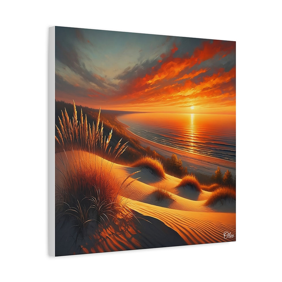 Thumbnail: Luminous Shores: Sunset at the Great Lakes - Nature's Splendor