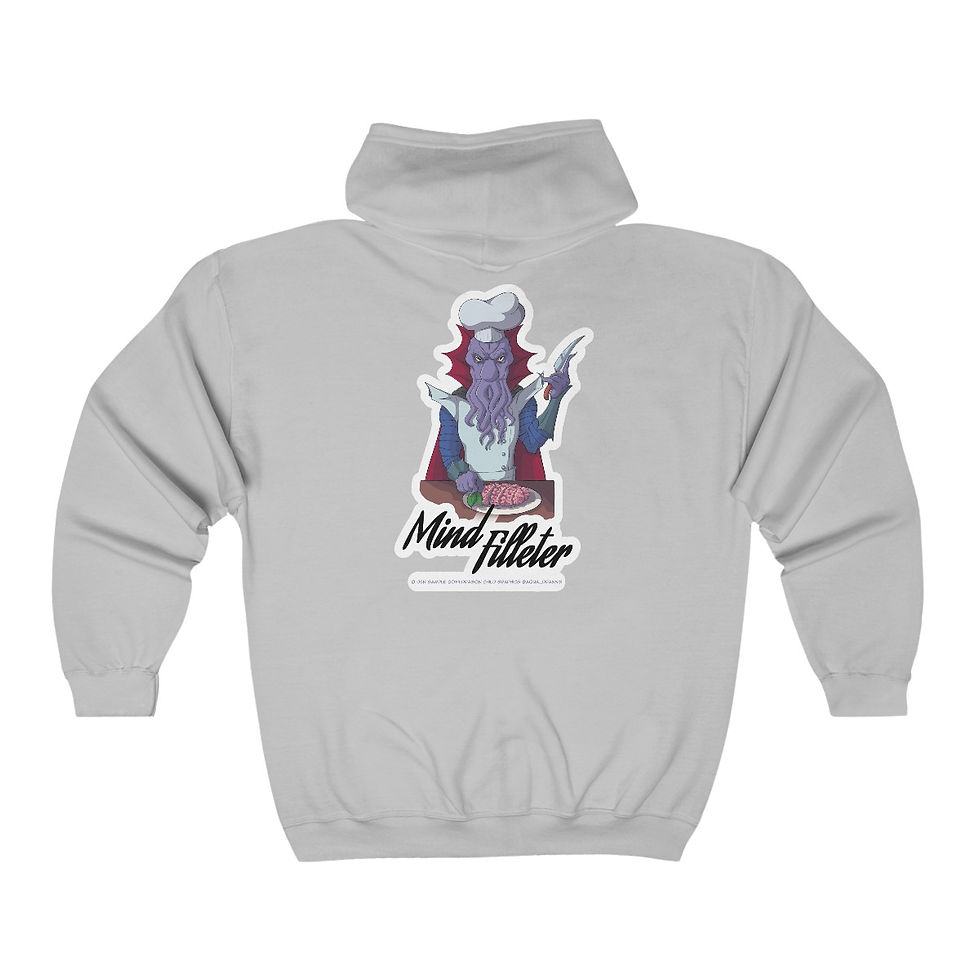 Thumbnail: Mind Filleter Heavy Blend™ Full Zip Hooded Sweatshirt