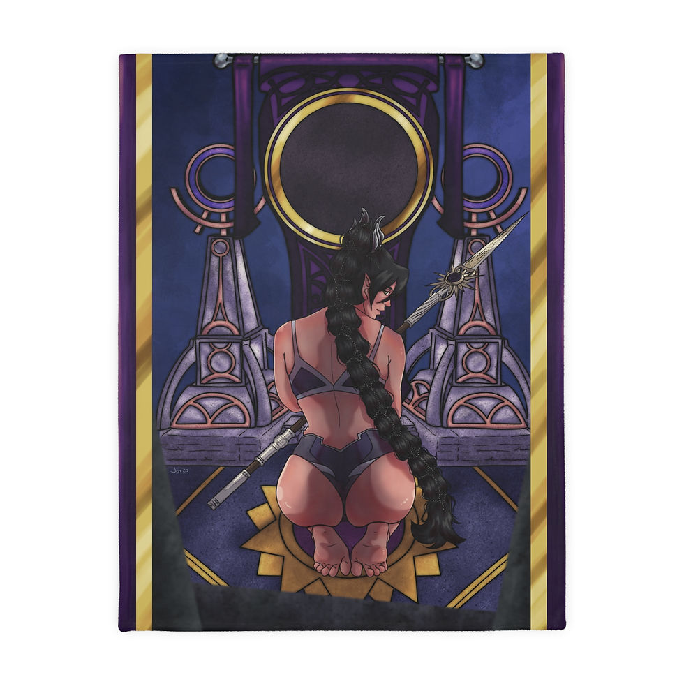 Special Edition Shadowheart Double Sided Minky Blanket 60x80