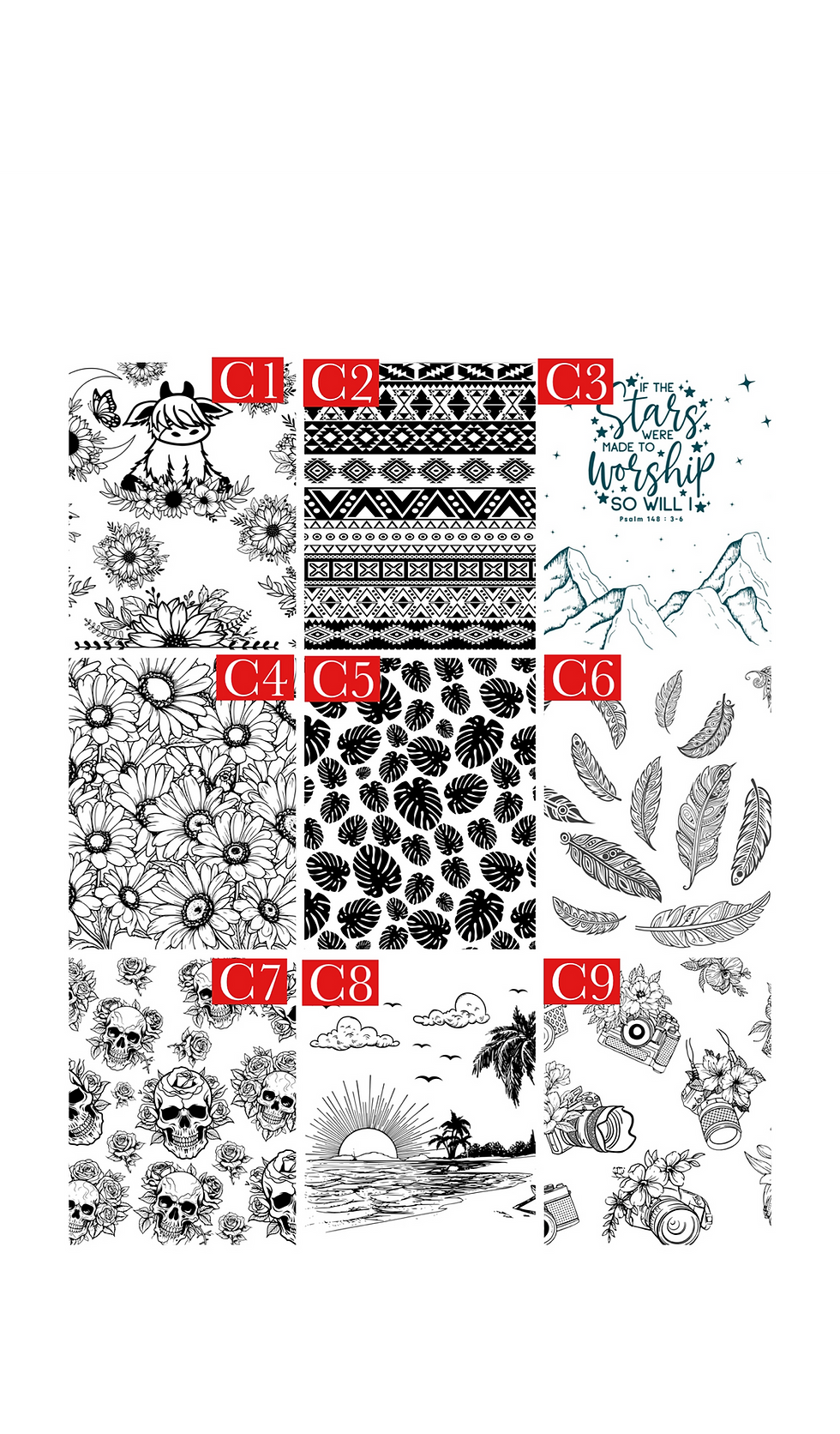Thumbnail: X-Ray Color #76; Design C10