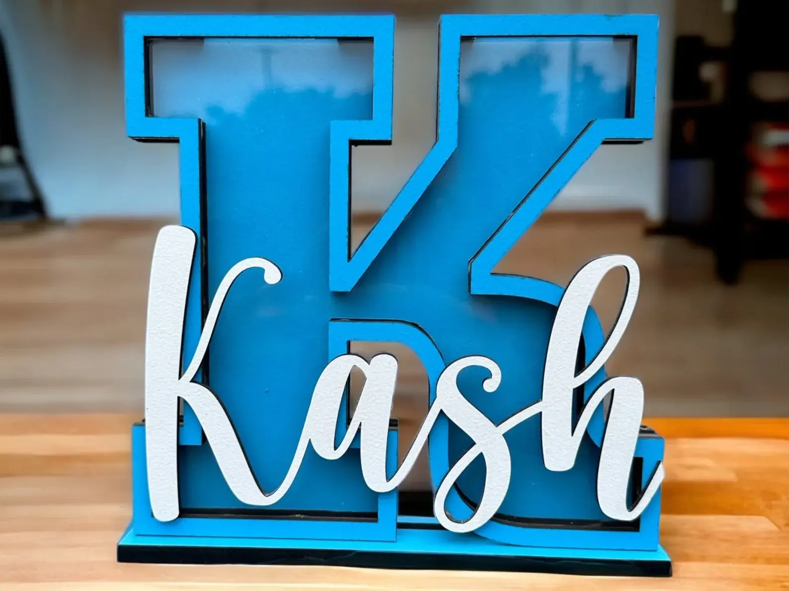 Solid Color Letter Bank