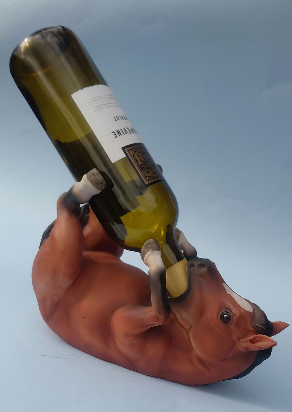 Thumbnail: Novelty Horse Bottle Holder