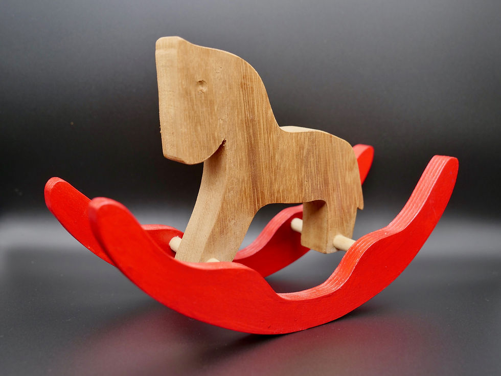 Wooden Toy Rocking Horse