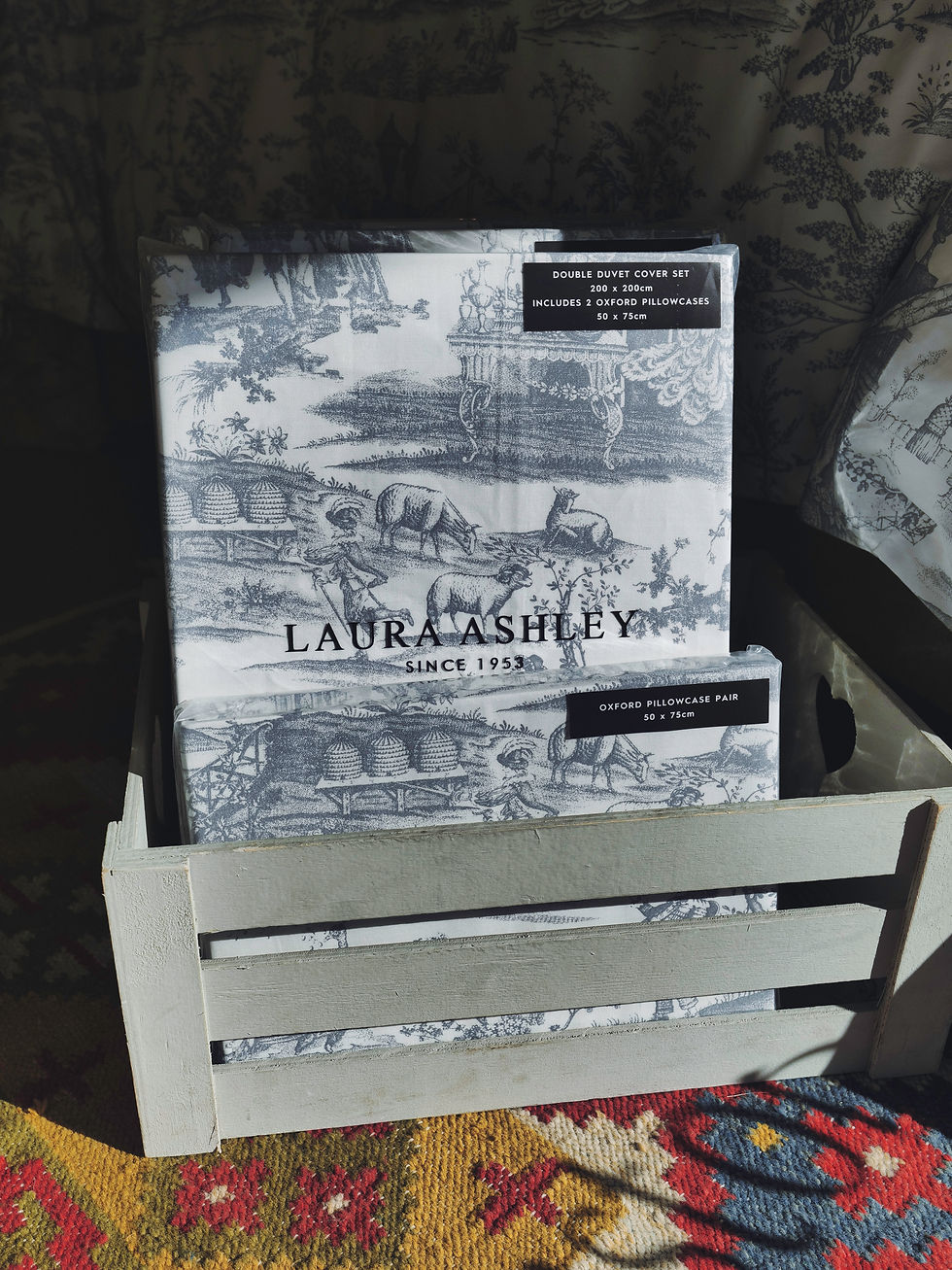 Laura Ashley Braysmith Toile Blue Duvet Cover Set.jpeg