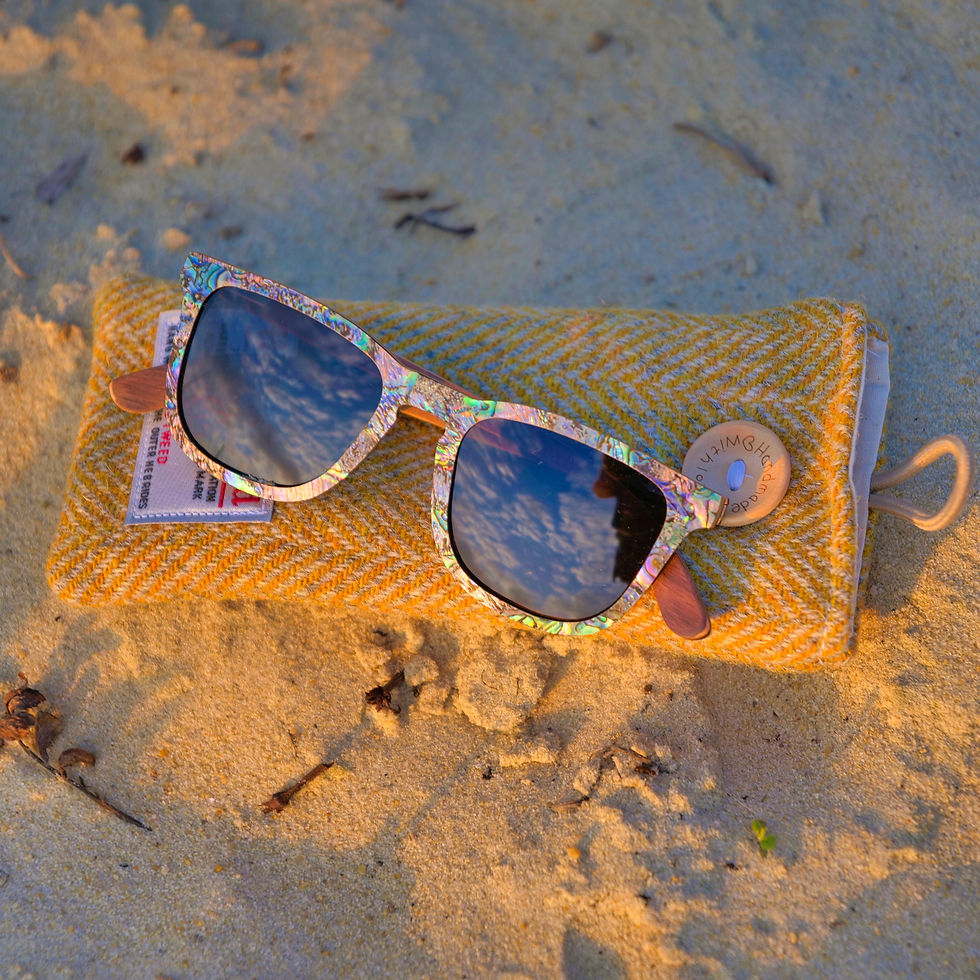 Java Seashell Sunglasses Full Frame Polarised UV400 Lens