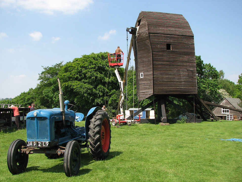 UH the Nutley Windmill - Sail Restoration